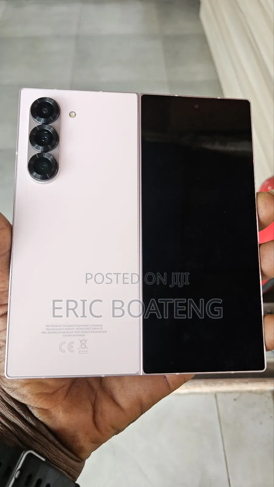 Samsung Galaxy Z Fold6 256 GB Pink