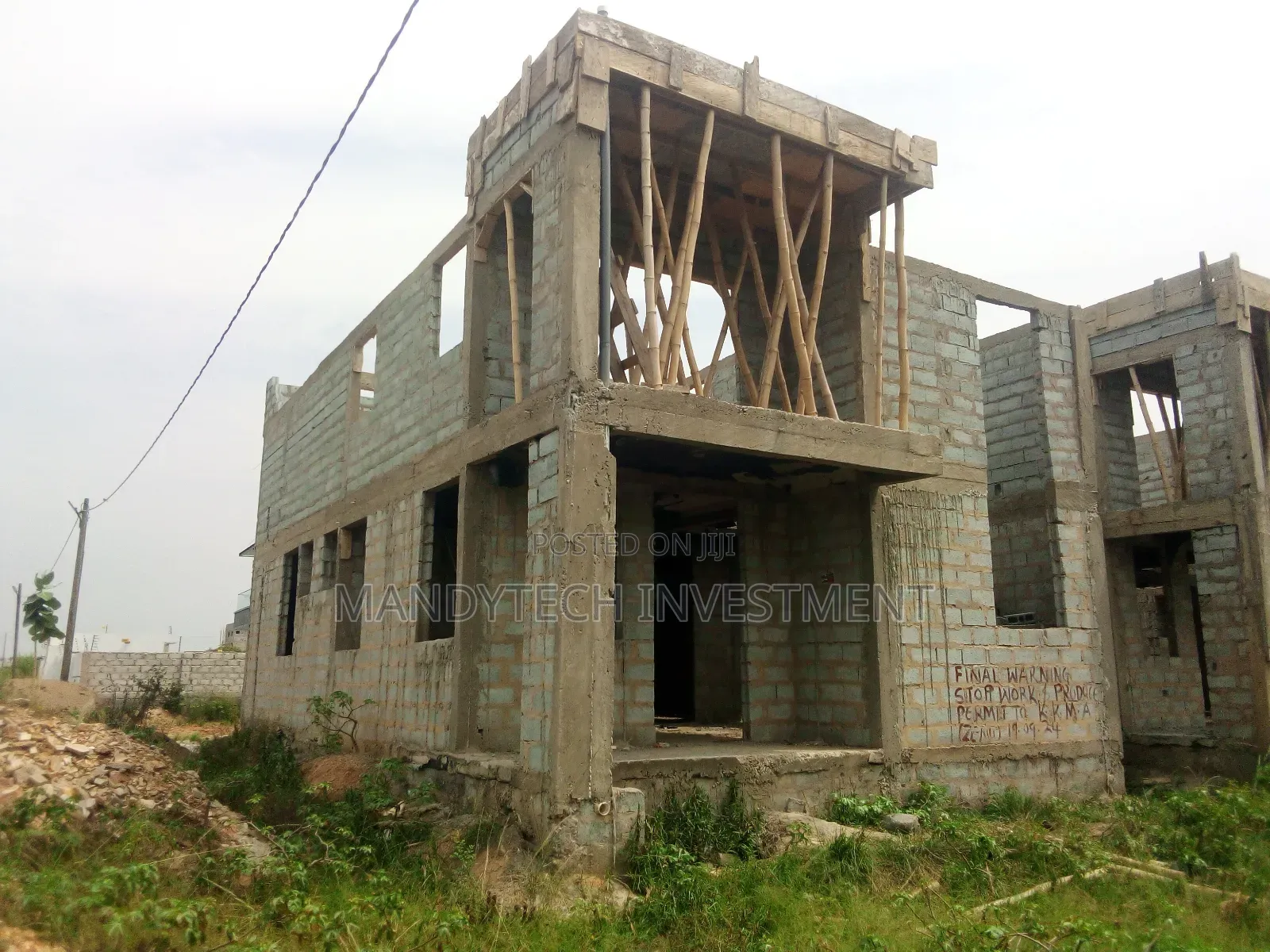 First Premier 3 Bedroom Uncompleted House - Katamanso