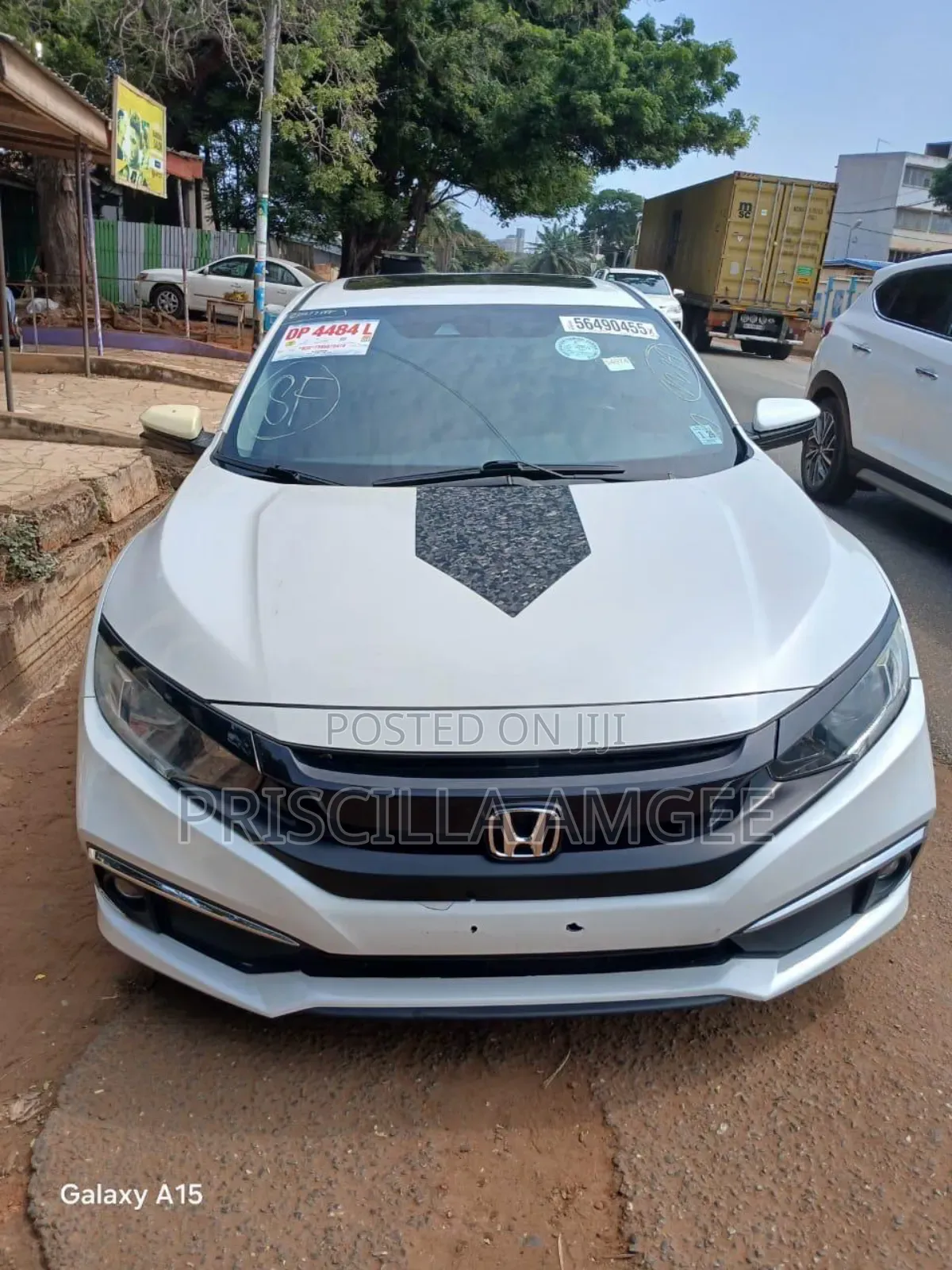 Honda Civic EX-L 2021 White