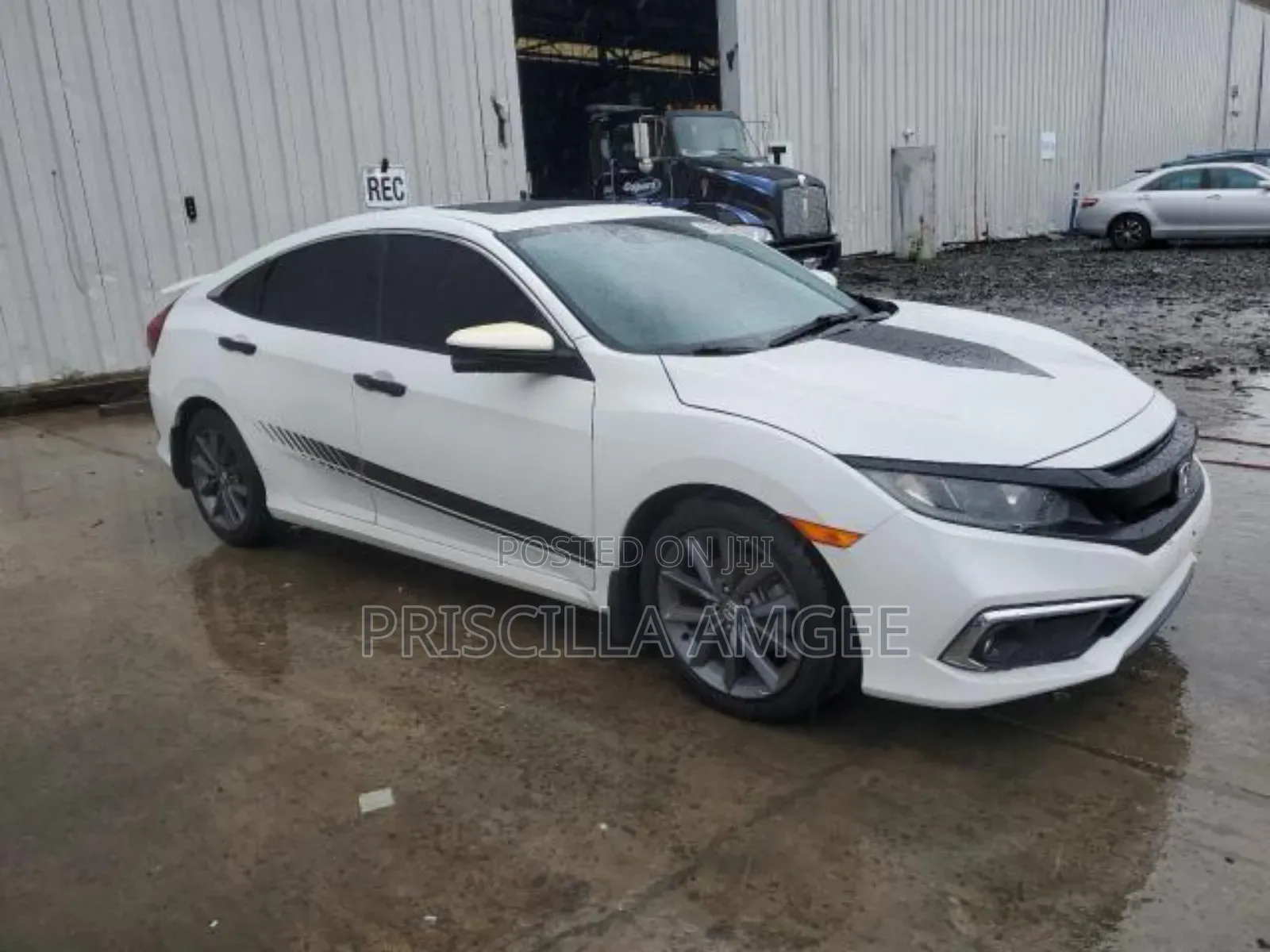 Honda Civic EX-L 2021 White