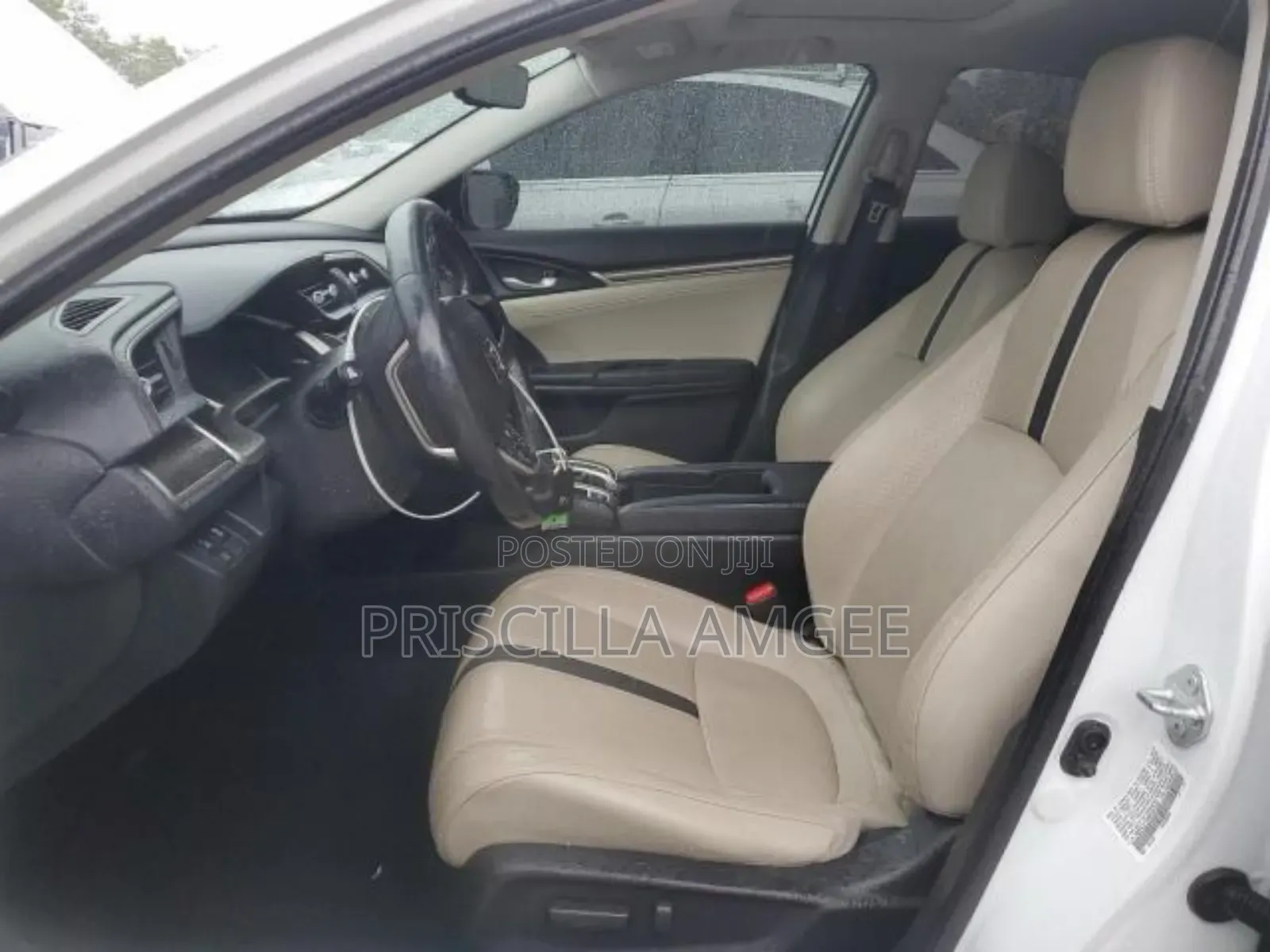 Honda Civic EX-L 2021 White