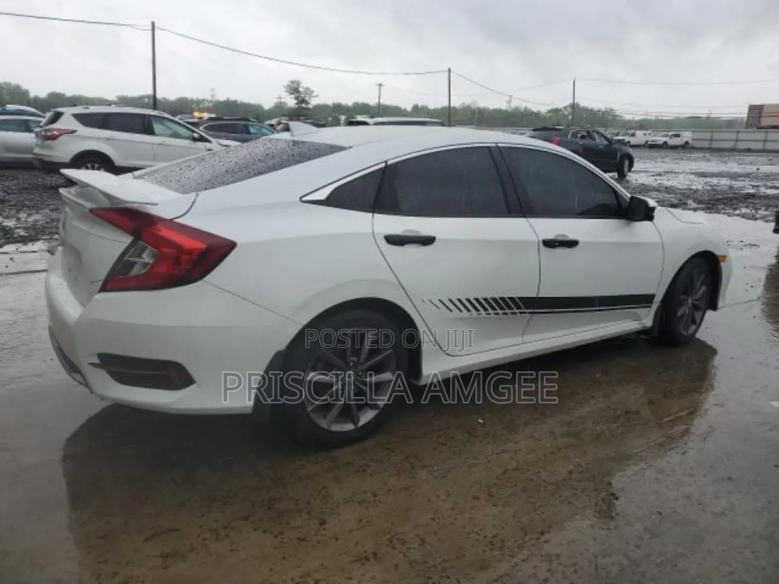 Honda Civic EX-L 2021 White