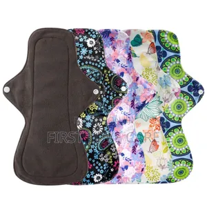 Reusable Feminine Sanitary Bamboo Washable Menstrual Paf