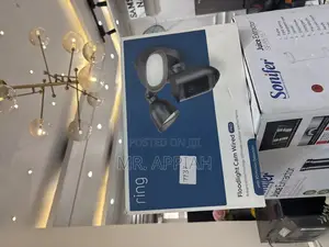 Unique Ring Floodlight Cam Wired Pro, Home or Business Security.
