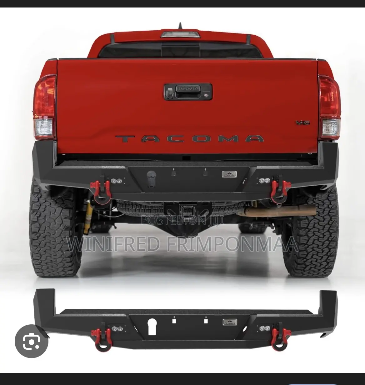 Toyota Tacoma 2017 Back Bumper