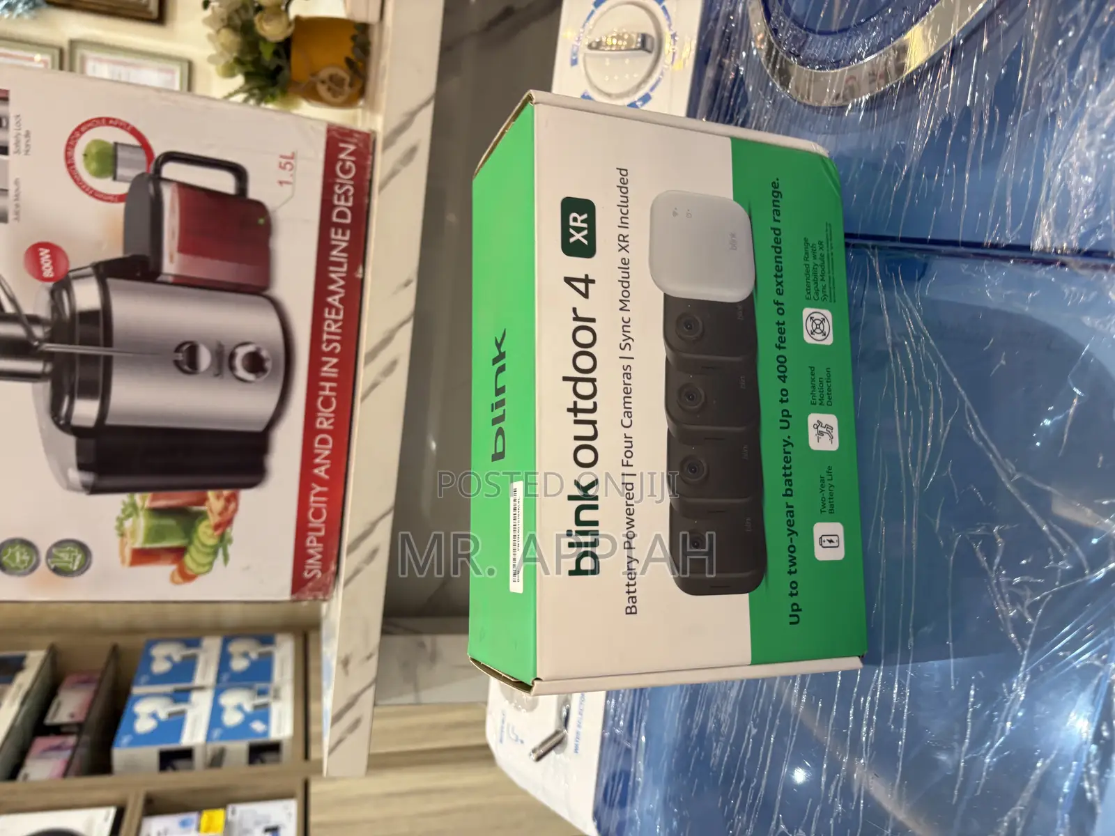 Purchase Classic Blink Outdoor 4 Wireless Security Cameras(Black) 