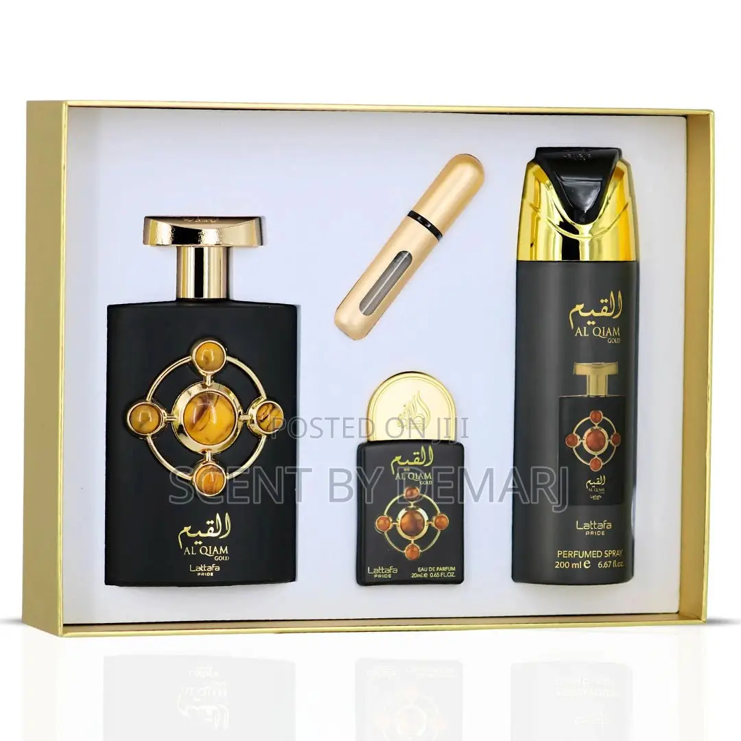 Al Qiam Gold 4in1 Gift Set