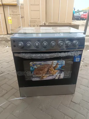 Pearl 80*60 6burner Gas Cooker Oven + Grill