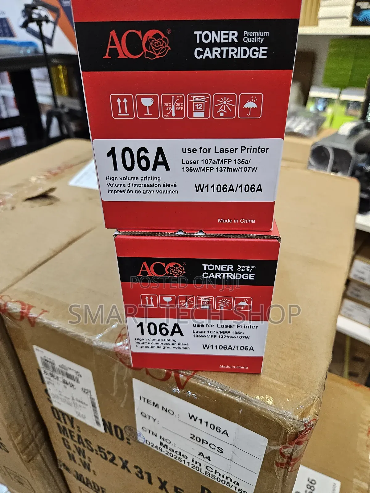 106a Laser Catridge Toner Laser 107a/MFP 135a 136w MFP 137fnw 107w