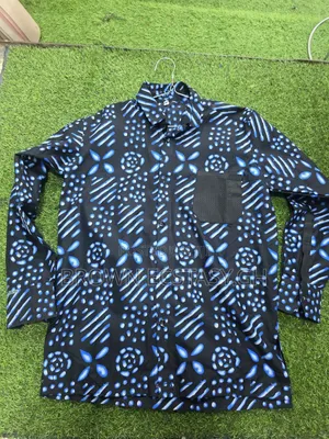 Men's African Print Long Sleeve Shirts (Swipe for More Designs)