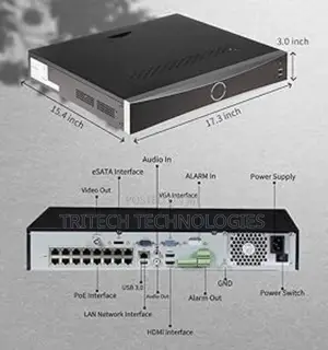 Hikvision Ds-7732nxi-14/16p Acusense MVR With 16port Poe