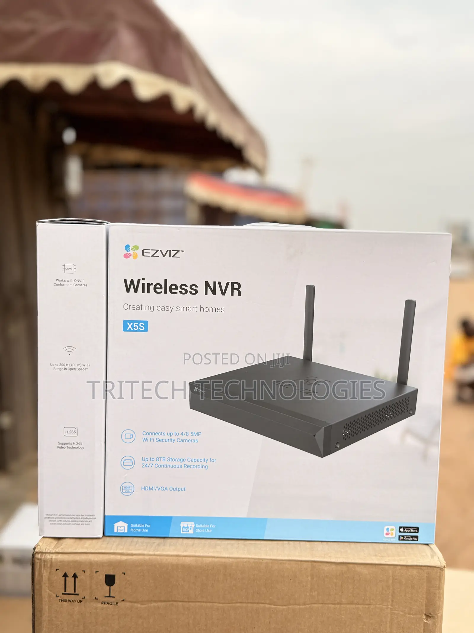 Esviz 8ch X5s 8w Wifi NVR 8 Connected Wi-Fi Camera
