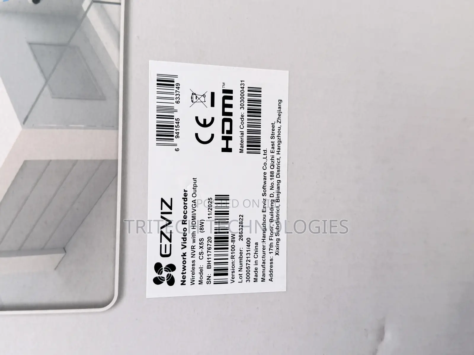 Esviz 8ch X5s 8w Wifi NVR 8 Connected Wi-Fi Camera