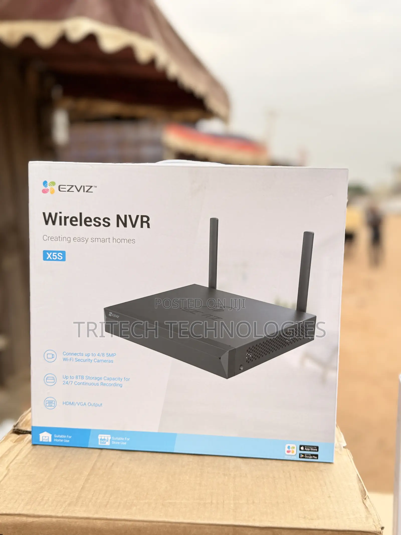 Ezviz X5s-4w 4ch Wifi Wireless NVR That Can Connect Up to 4wifi Camera