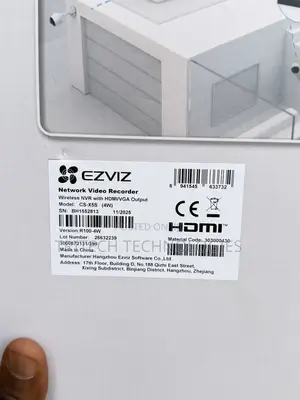 Ezviz X5s-4w 4ch Wifi Wireless NVR That Can Connect Up to 4wifi Camera
