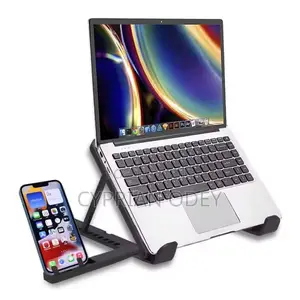Laptop Stand With Phone Holder