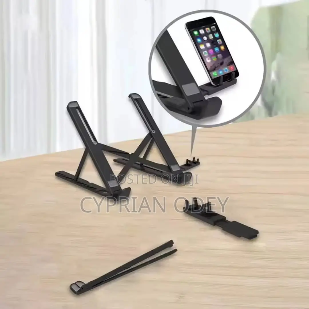 Laptop Stand With Phone Holder