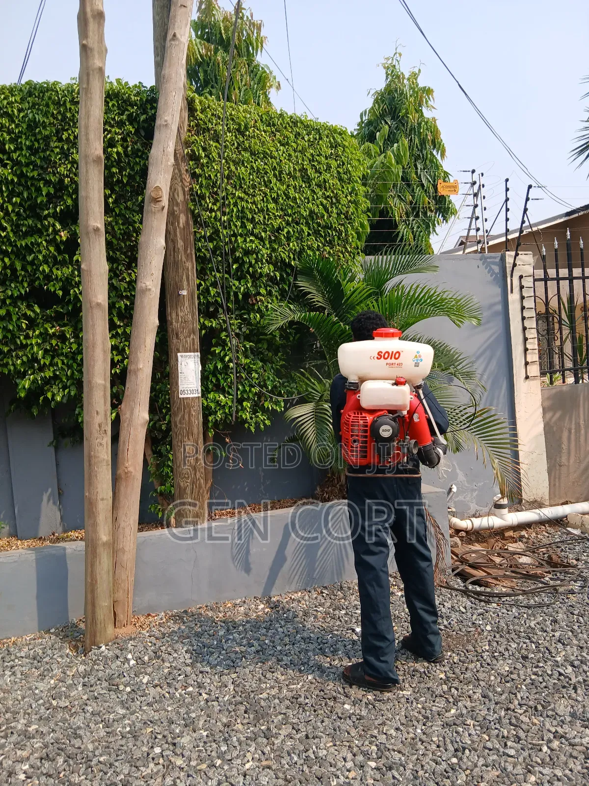 Garden and Compound Fumigation