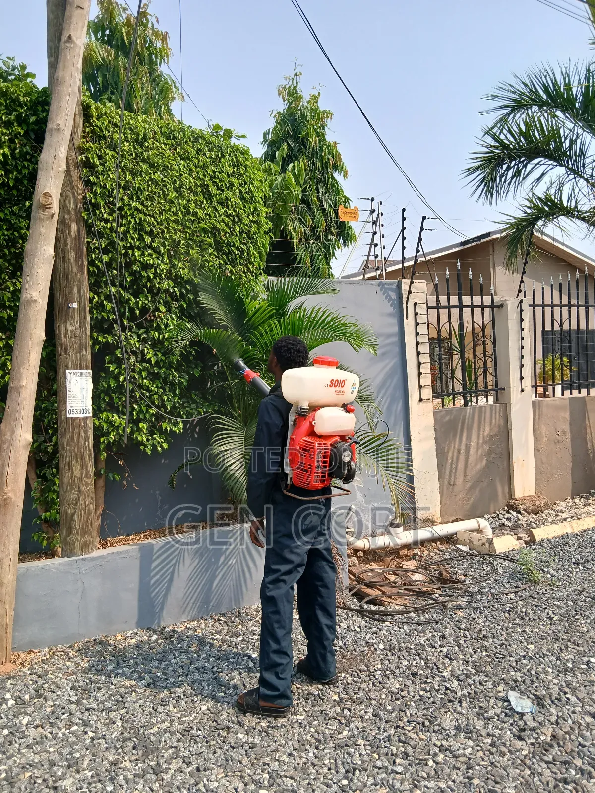 Garden and Compound Fumigation