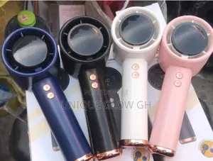 Mini Hand Held Portable Desk Fan Cooler
