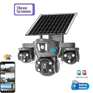 Triple Lens 4g Camera-Solar