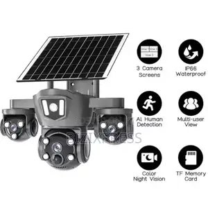 Triple Lens 4g Camera-Solar