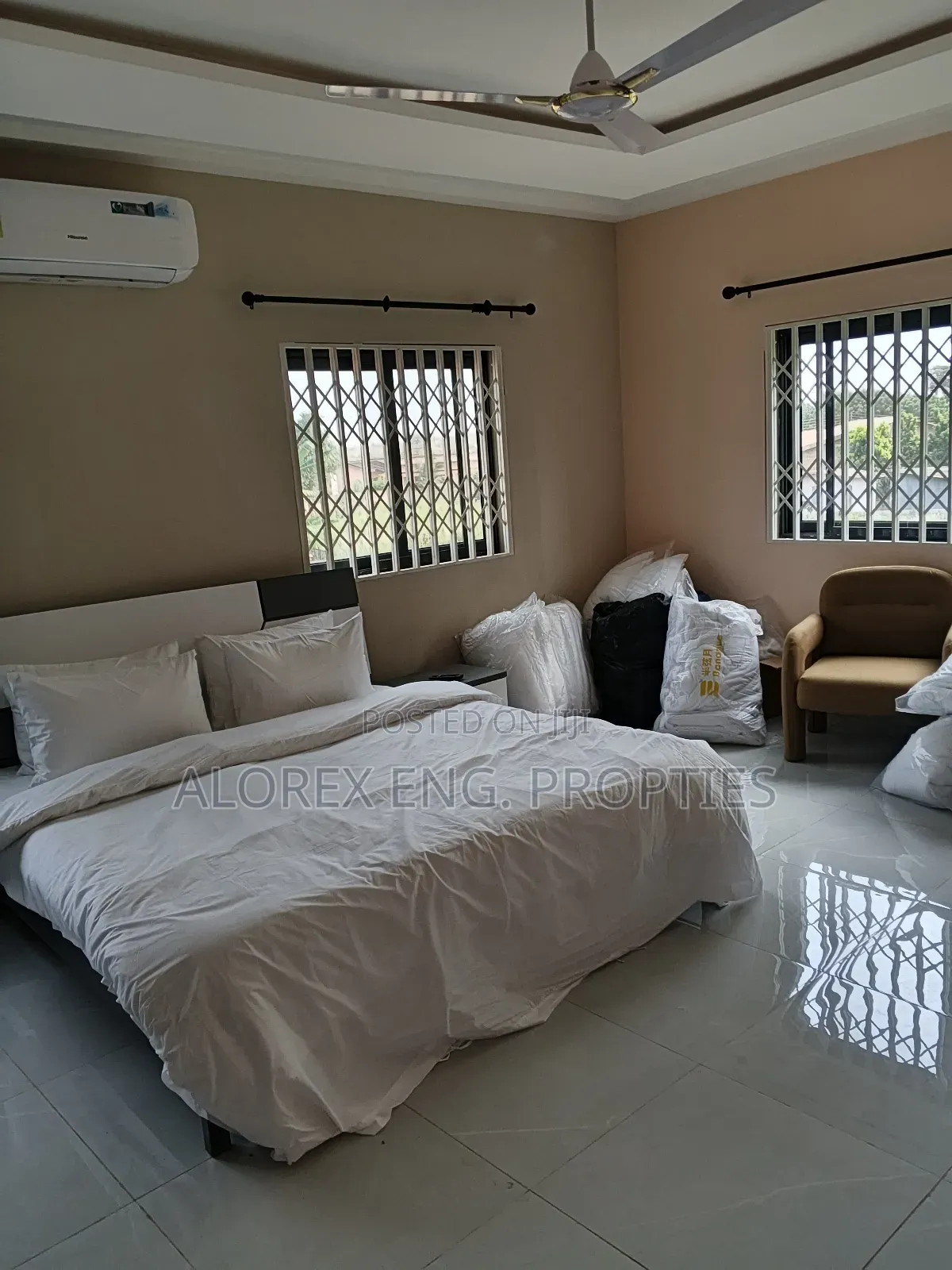 Furnished 4bdrm Townhouse / Terrace in Ashieyie, Adenta for rent