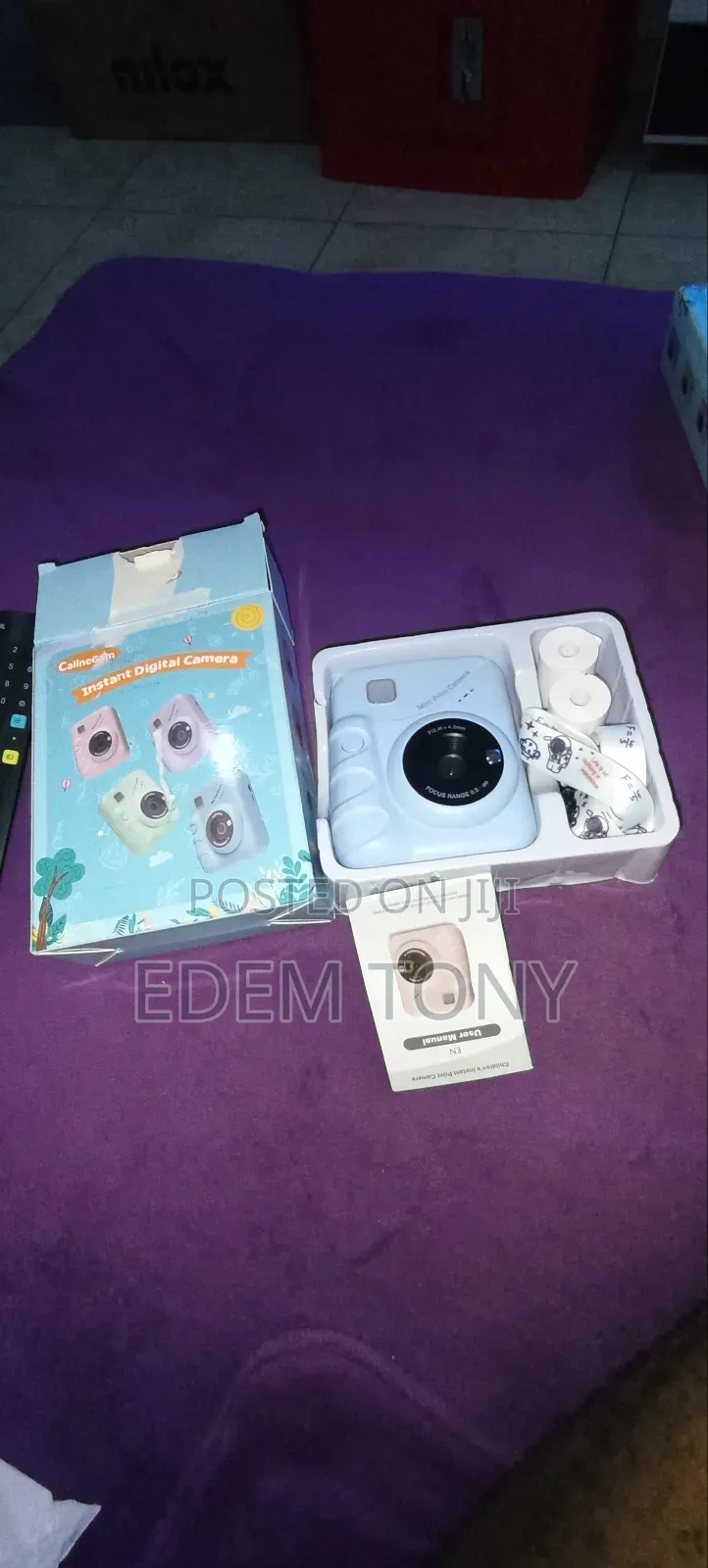 Calinegam Instant Digital Camera for Kids