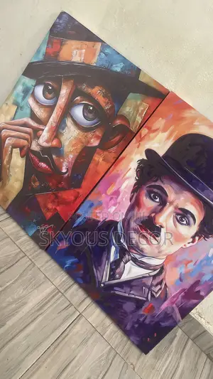 Charlie Colors Wall Canvas