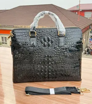 Crocodile Skin Laptop Bag