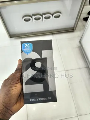 New Samsung Galaxy S21 Ultra 5G 128 GB Black