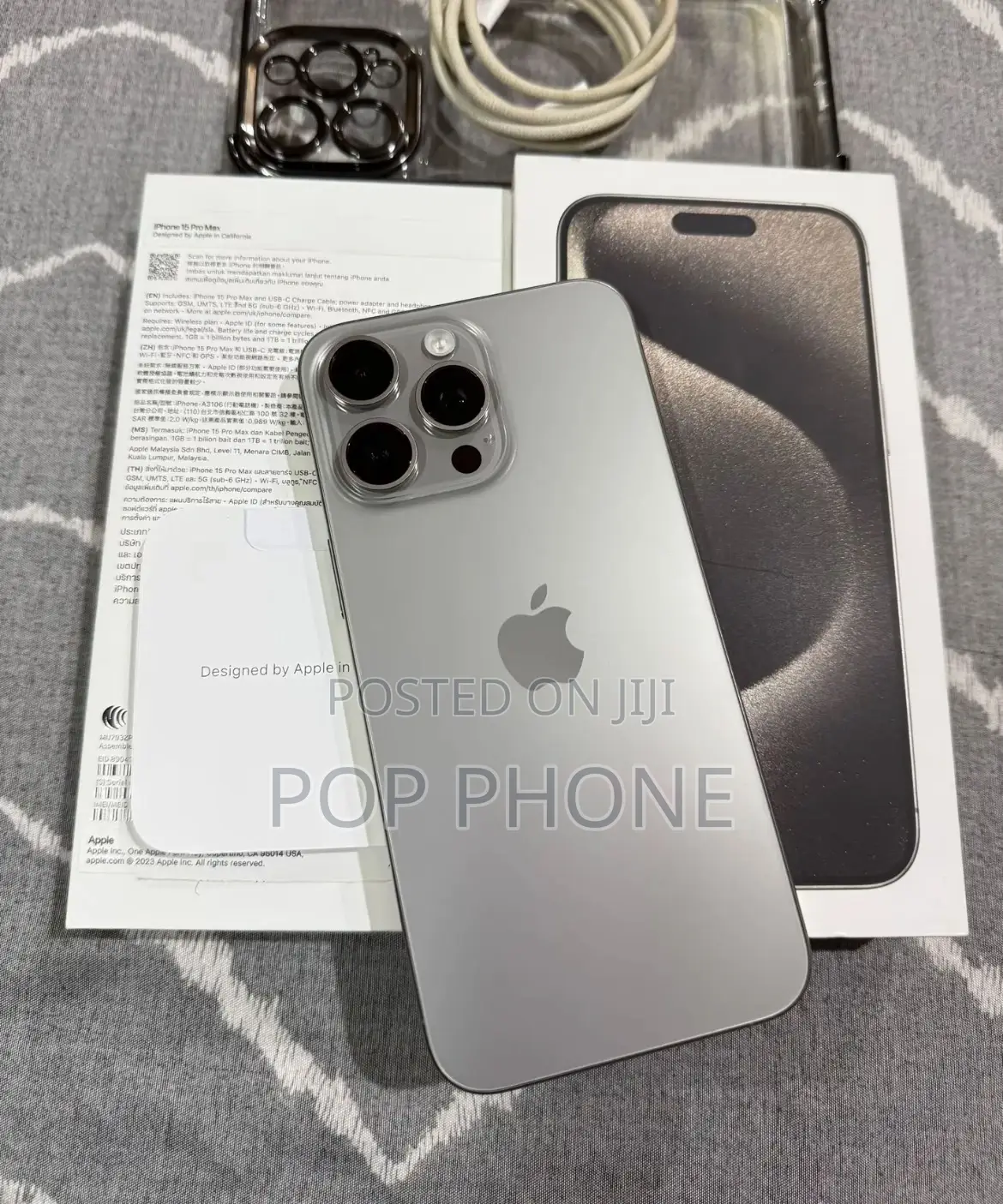 Apple iPhone 15 Pro Max 256 GB Silver