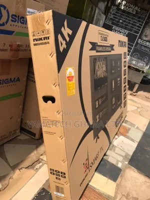 Quality Display Slim And Flameless Nikai 55inch Smart 4k Tv
