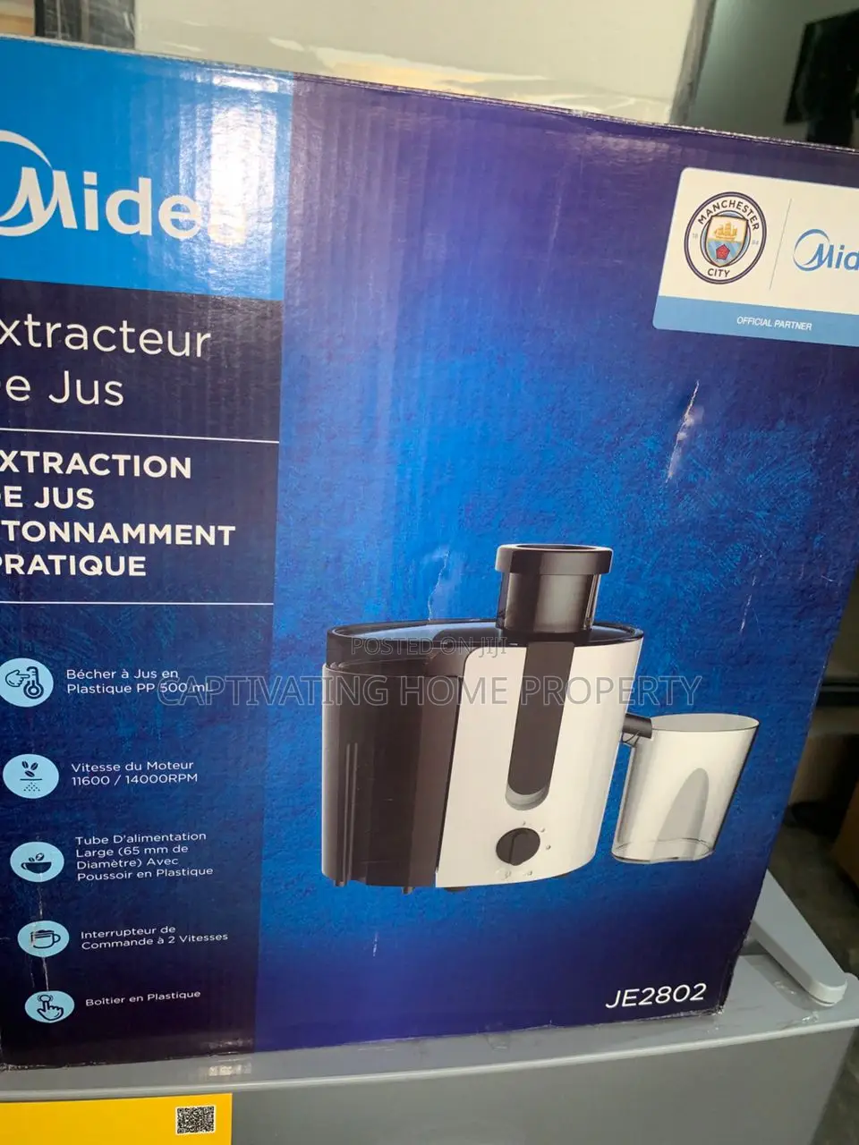 Juicer (Juice Maker Juice Extractor) Brand New (Midea)
