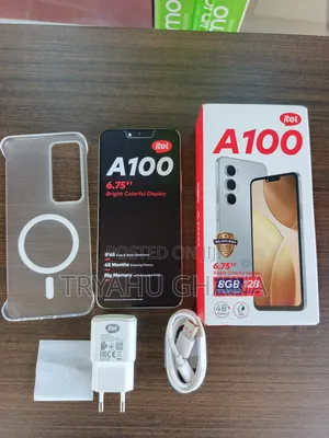 New Itel A100 128 GB Silver