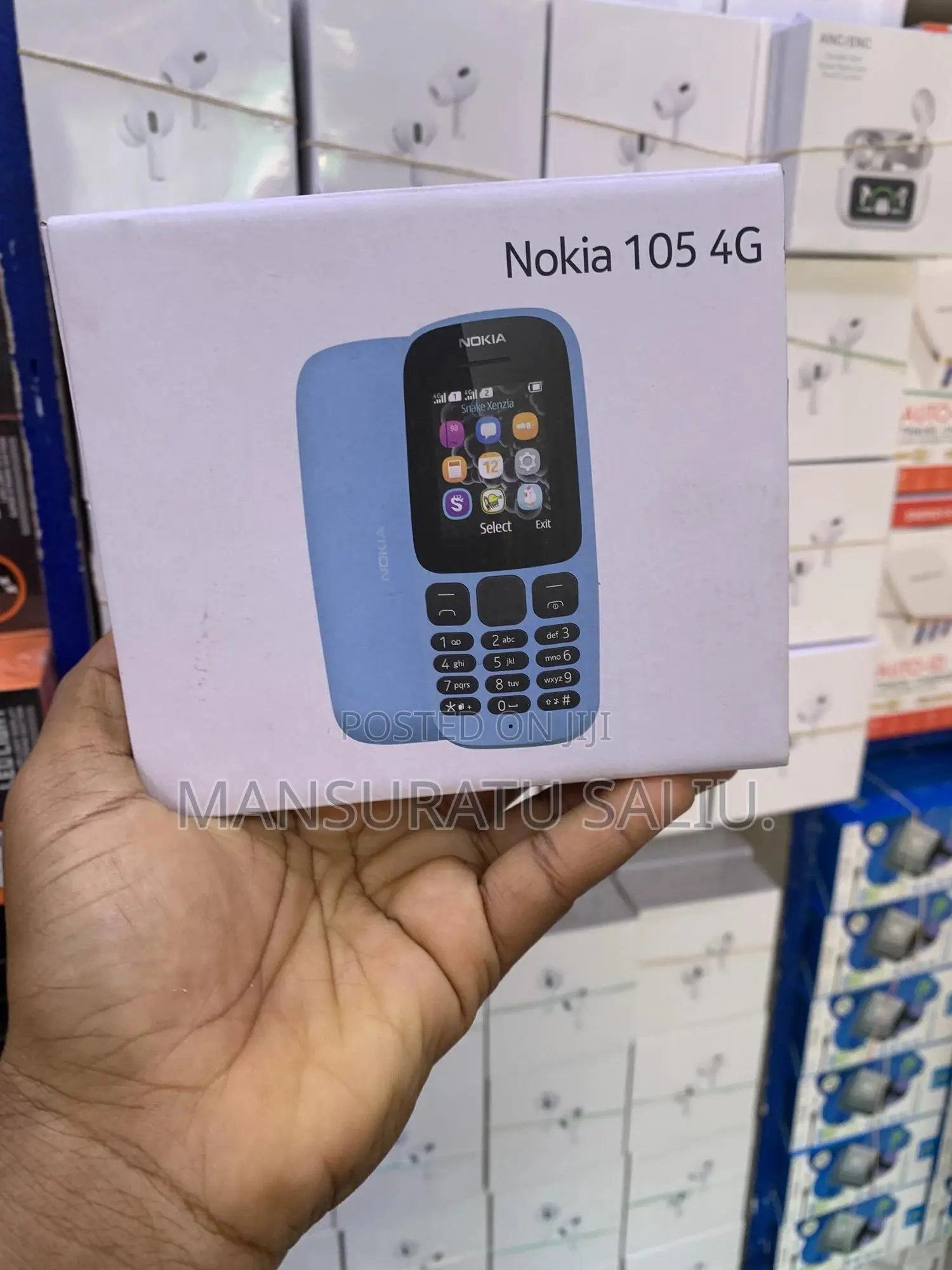 New Nokia 105 Blue