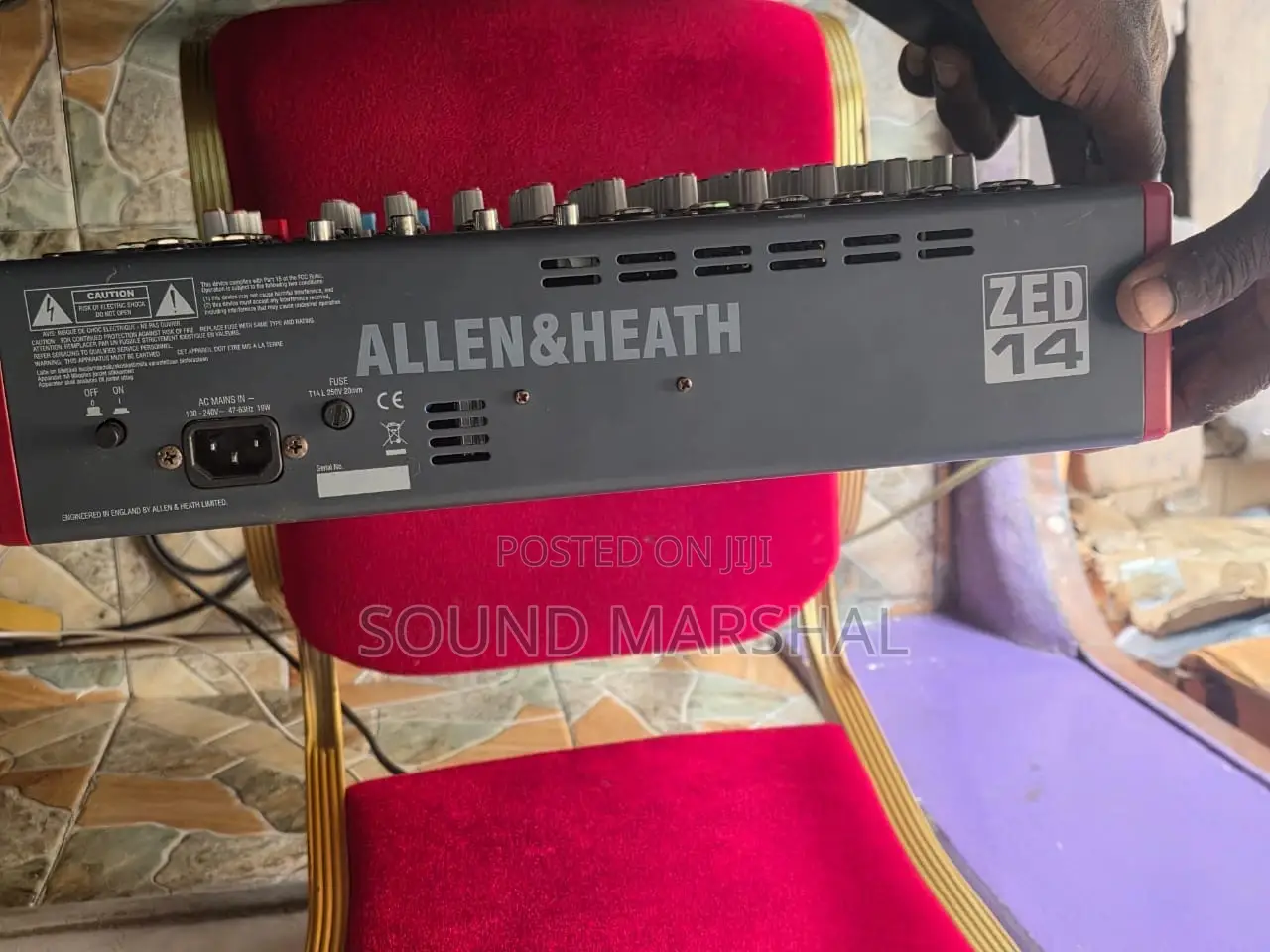 Zed Allen Heath 14fx Mixer Channel