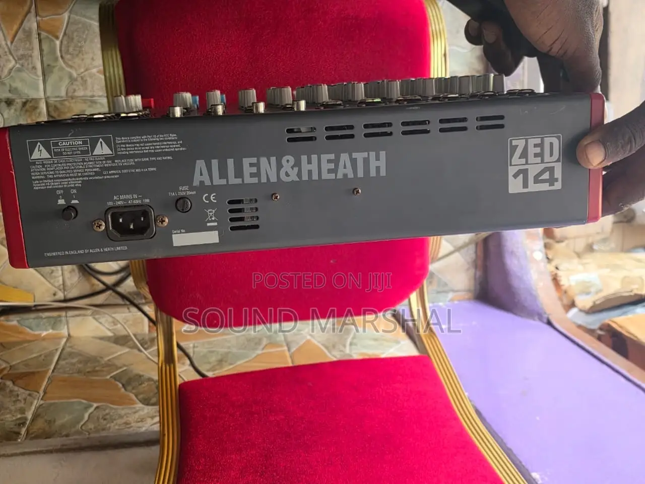 Zed Allen Heath 14fx Mixer Channel