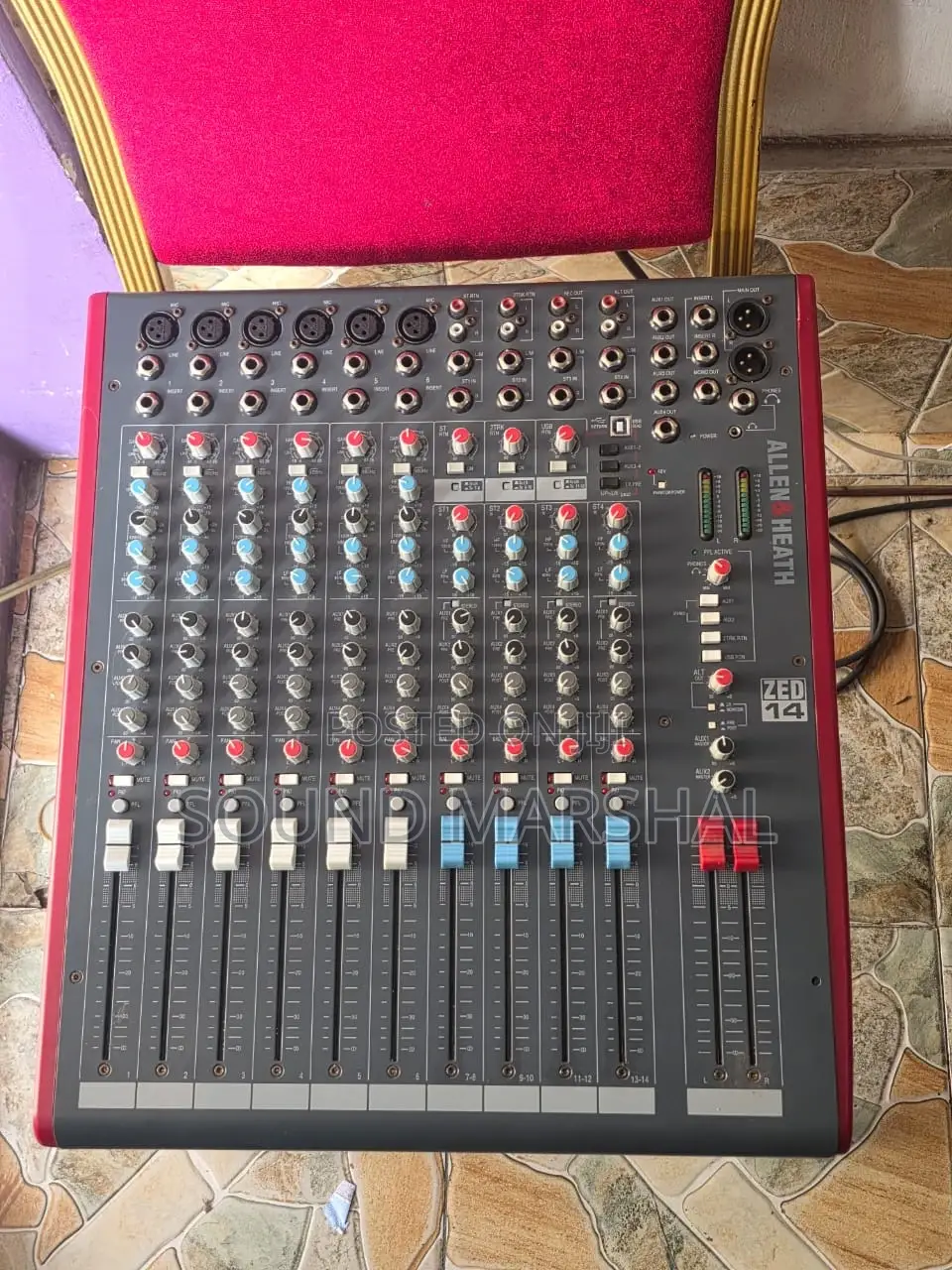 Zed Allen Heath 14fx Mixer Channel