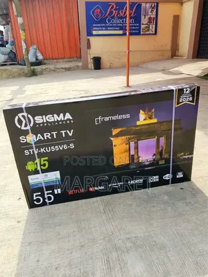 Quality Screen Sigma 55 Inches Uhd Smart Television