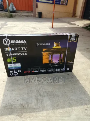Quality Screen Sigma 55 Inches Uhd Smart Television