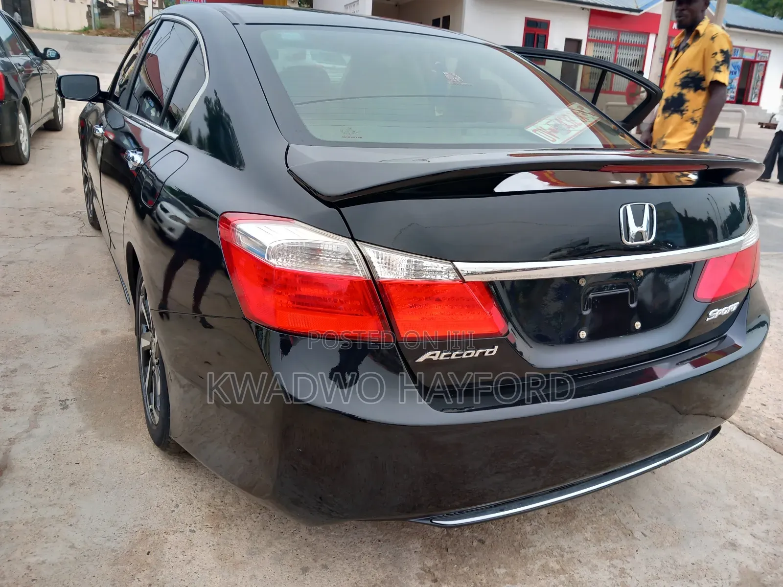 Honda Accord Sport 4dr Sedan (2.4L 4cyl CVT) 2014 Black