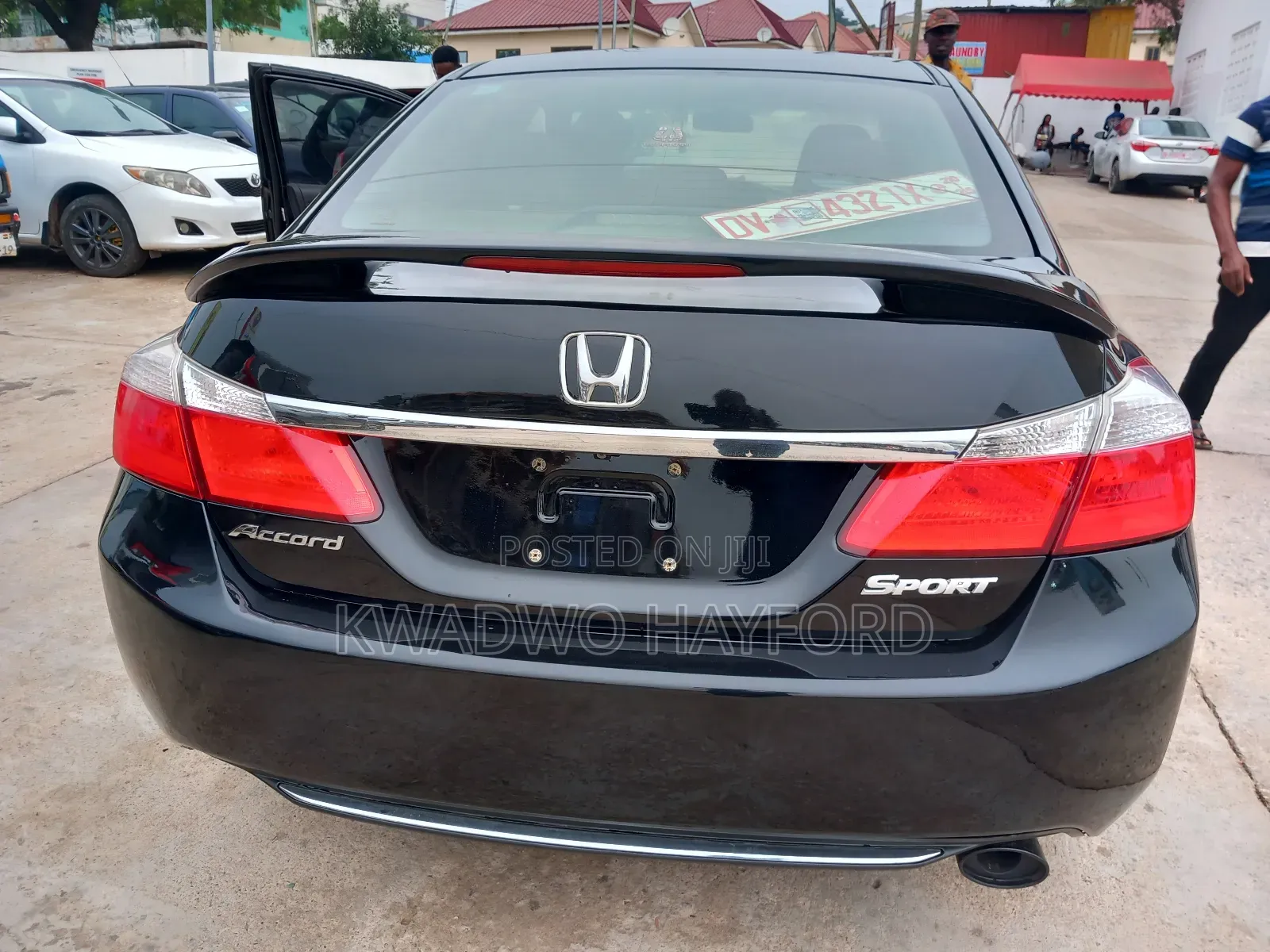 Honda Accord Sport 4dr Sedan (2.4L 4cyl CVT) 2014 Black