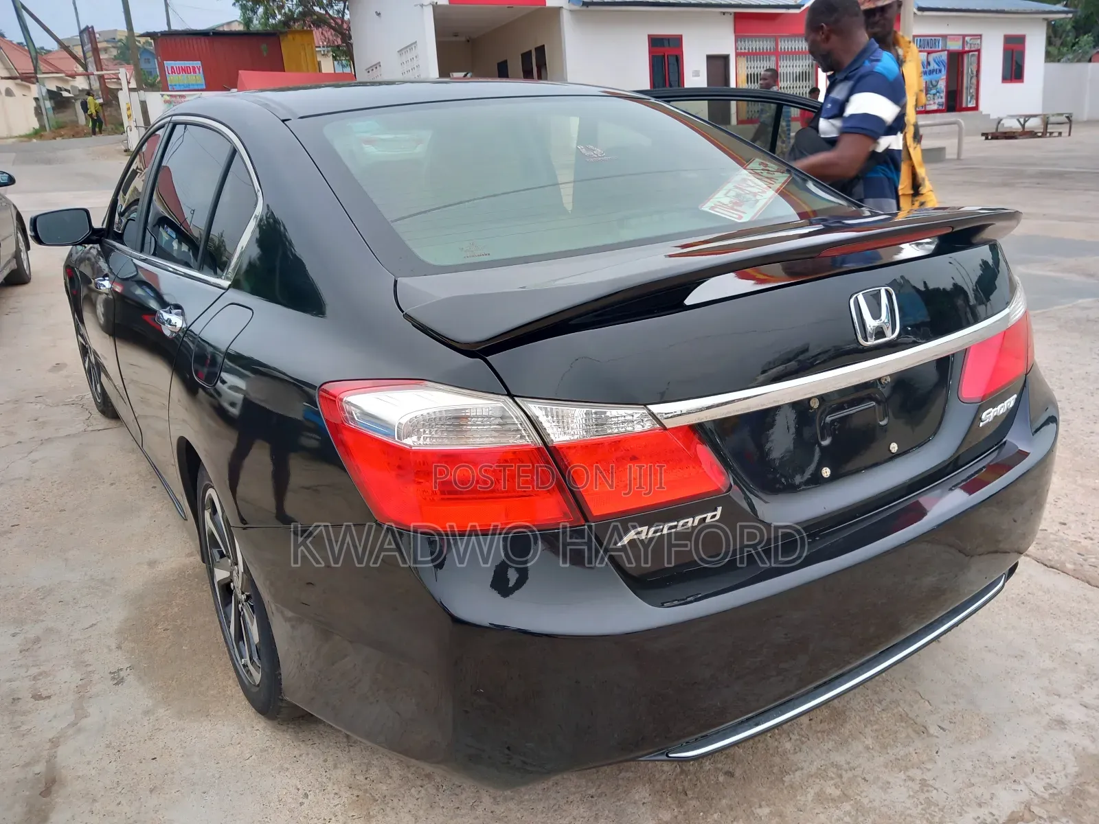 Honda Accord Sport 4dr Sedan (2.4L 4cyl CVT) 2014 Black