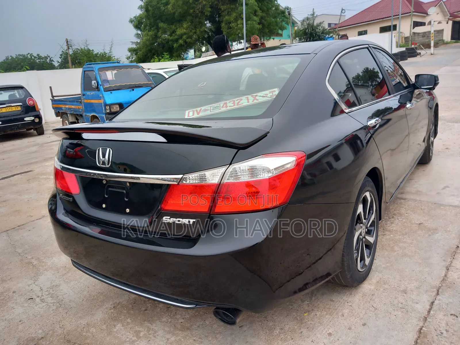 Honda Accord Sport 4dr Sedan (2.4L 4cyl CVT) 2014 Black