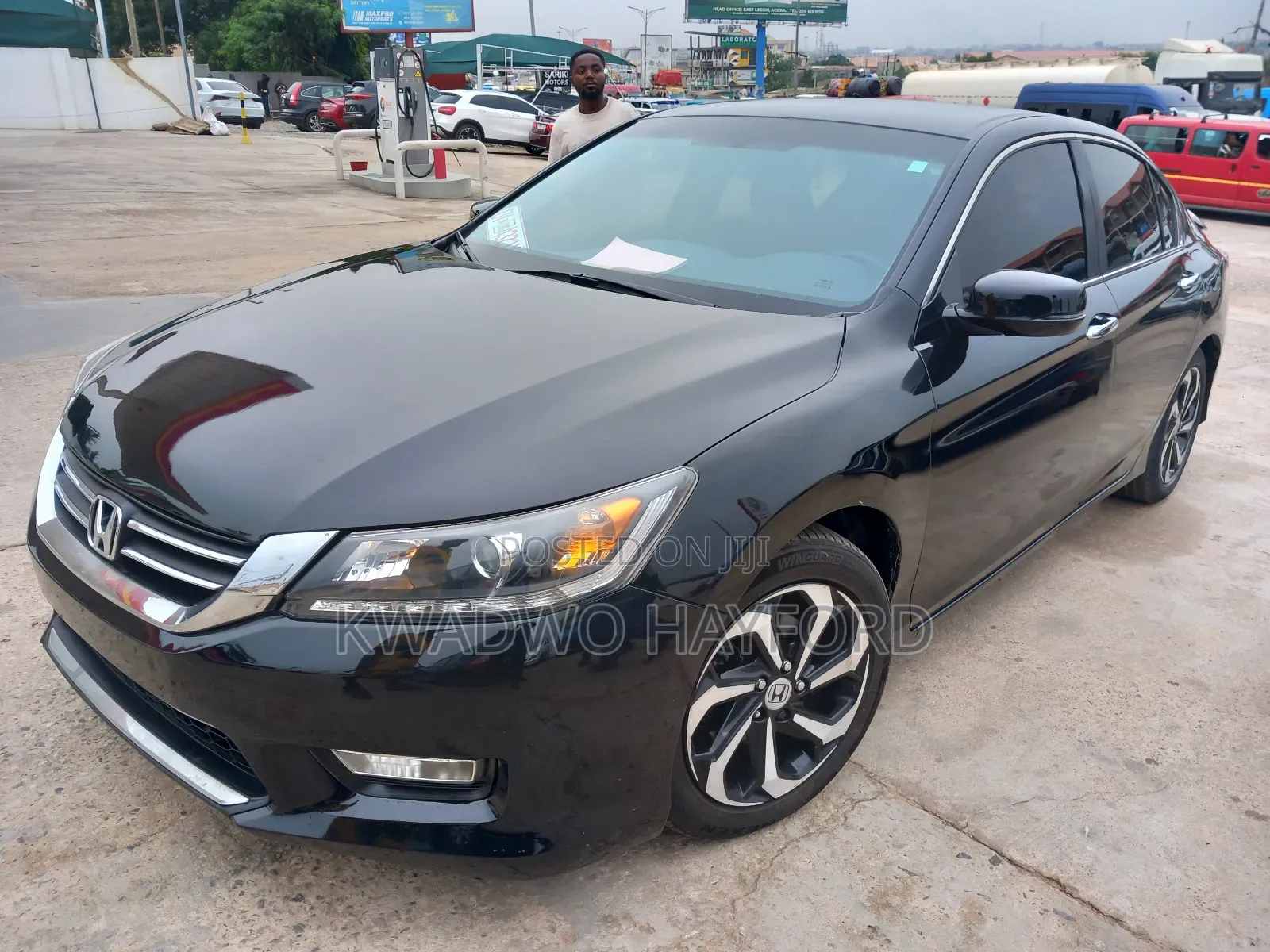 Honda Accord Sport 4dr Sedan (2.4L 4cyl CVT) 2014 Black