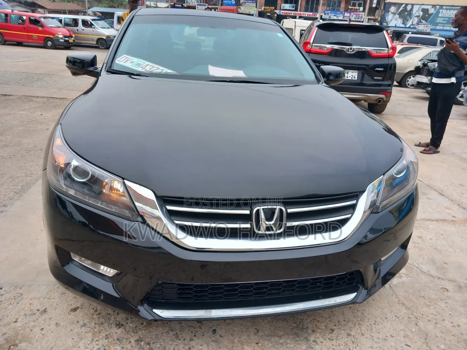Honda Accord Sport 4dr Sedan (2.4L 4cyl CVT) 2014 Black