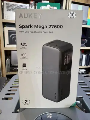 Aukey Spark Mega 140w 27600mah Ultra-fast Charging Laptop Power Bank