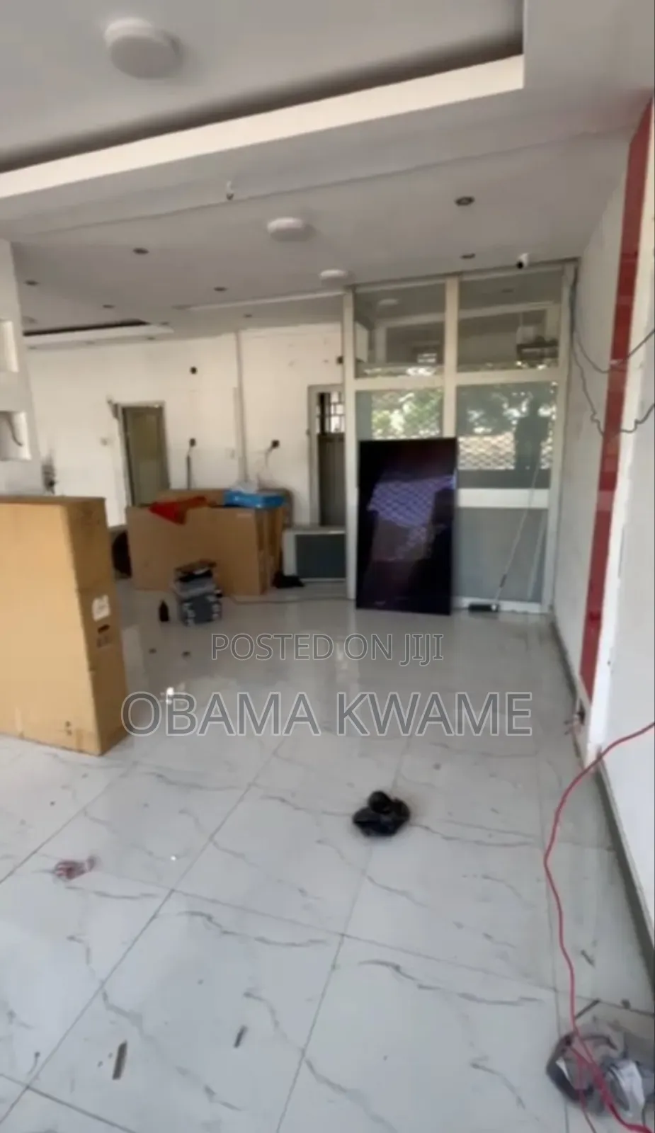 Roadside Double Shop for Rent at East Legon
