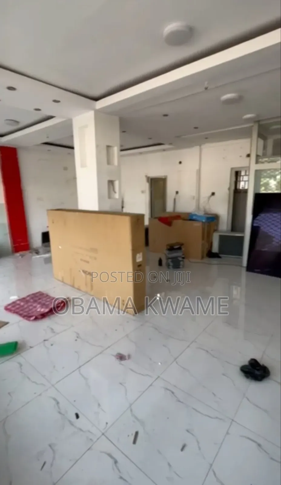 Roadside Double Shop for Rent at East Legon